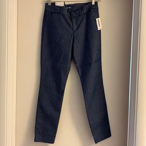 OLD NAVY MIDRISE STRIPED JEANS